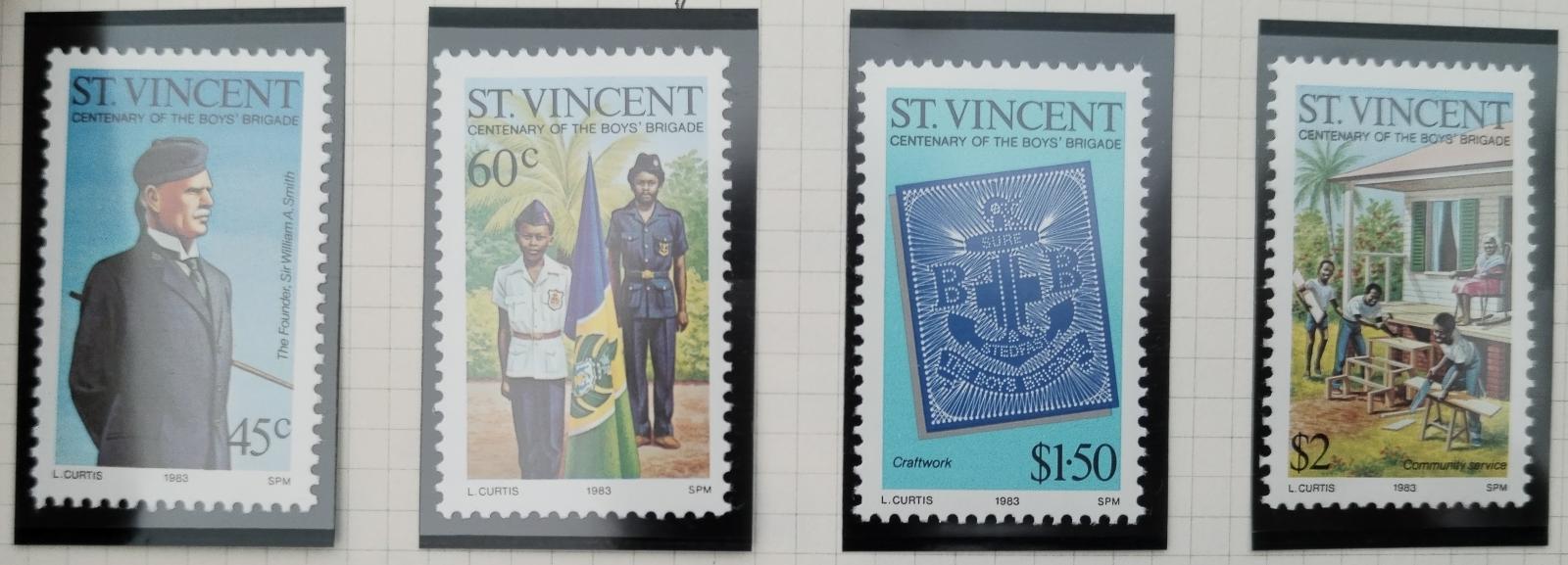 Svatý Vincent 1983 Výročí chlapecké brigády, Organizace
