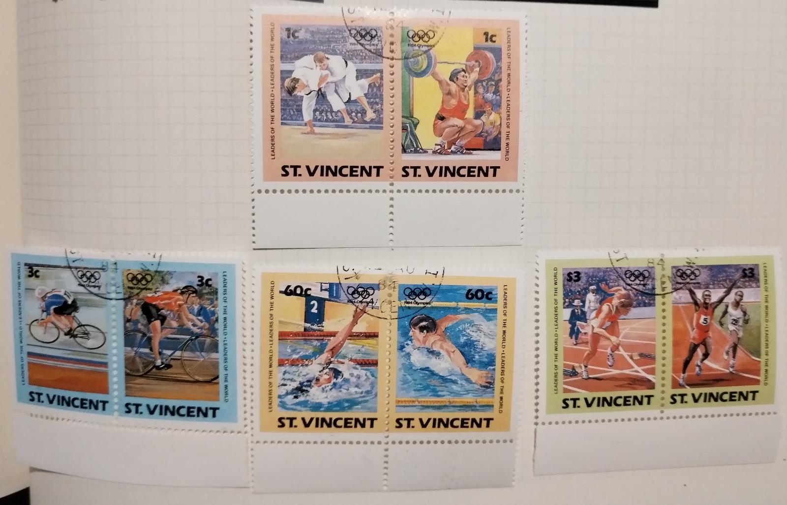 Svatý Vincent 1984 Olympijské hry a sport