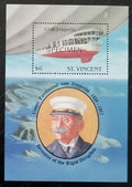 Svatý Vincent 1992 Výročí hraběte von Zeppelina, Vzducholodě SPECIMEN