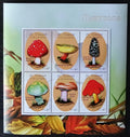 Svatý Vincent 2001 Mi.5198-3 10€ Houby a flora světa, mykologie