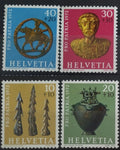 Švýcarsko 1972 Národní artefakty a archeologie