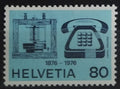 Švýcarsko 1976 Výročí telefonu