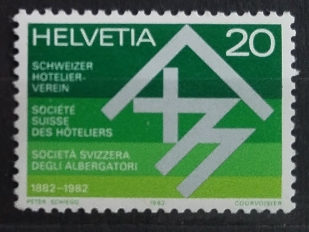 Švýcarsko 1982 3x výročí