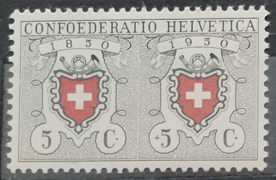 Švýcarsko 1950 Století národní známky