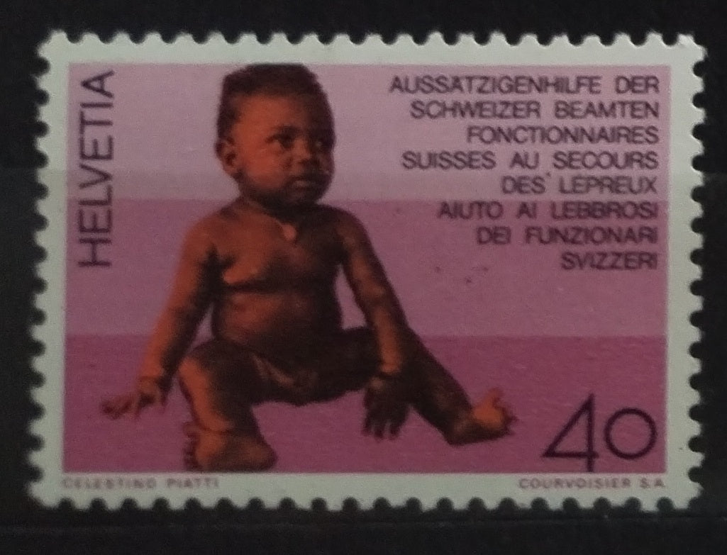 Švýcarsko 1976 Výročí očkování