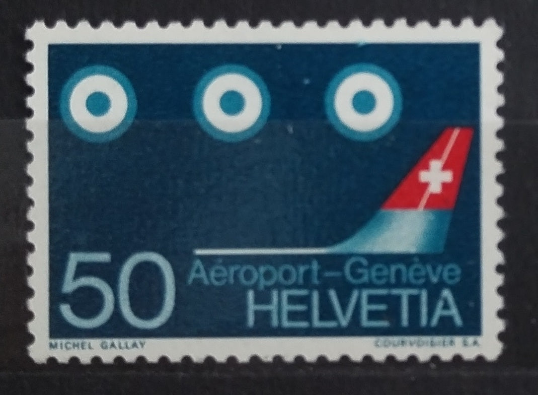 Switzerland 1968 Aircraft and transport