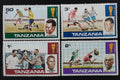 Tanzánie 1978 Fotbal a sport