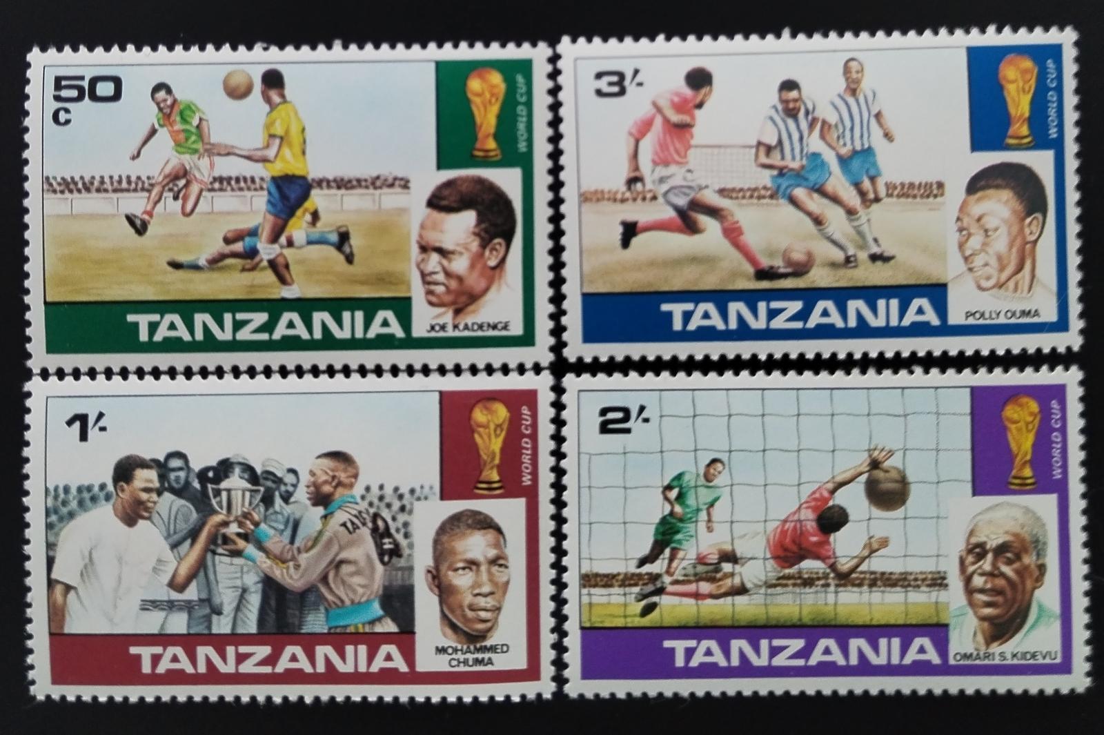 Tanzánie 1978 Fotbal a sport