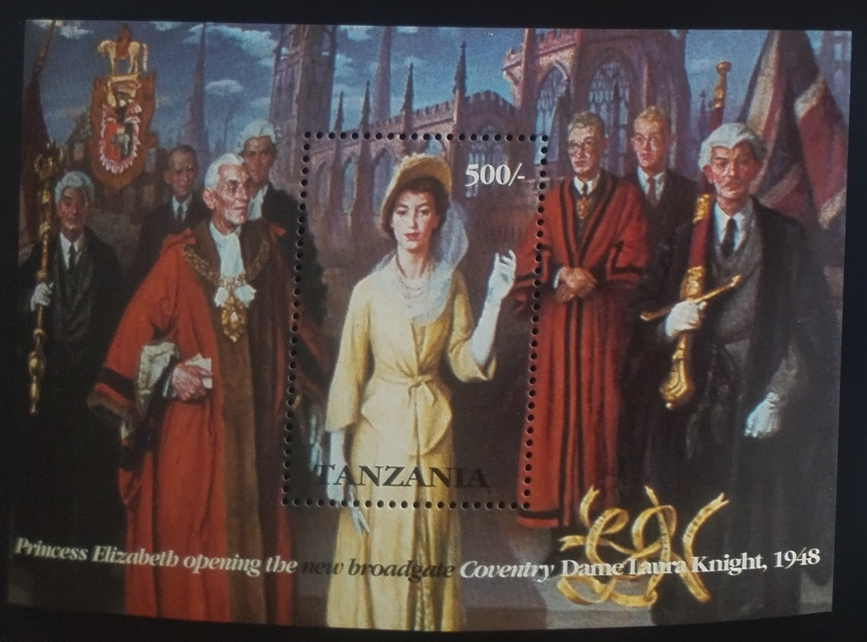 Tanzanie 1993 Královna v umění