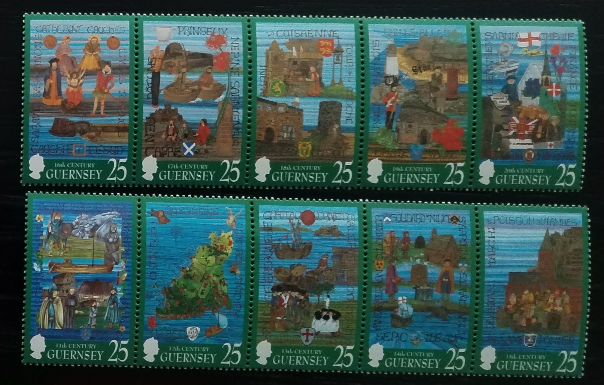 Ostrov Man 1998 Tapisérie a umění