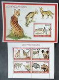 Togo 2010 16,5€ Afričtí predátoři a velké kočky, Hyeny a psi