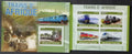 Togo 2010 24€ Historické a moderní vlaky Afriky, Lokomotivy