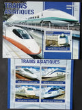 Togo 2010 24€ Moderní vlaky a lokomotivy Asie a Číny