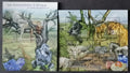 Togo 2011 24€ Africká fauna a flora Velkého Kaňonu, Lvi, zebry