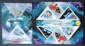 Togo 2013 22€ 10 let Čínské mise Shenzhou 5, Kosmonaut Liwei, Vesmír