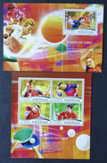 Togo 2015 29€ Stolní tenis a sport, Volný čas, Ping pong