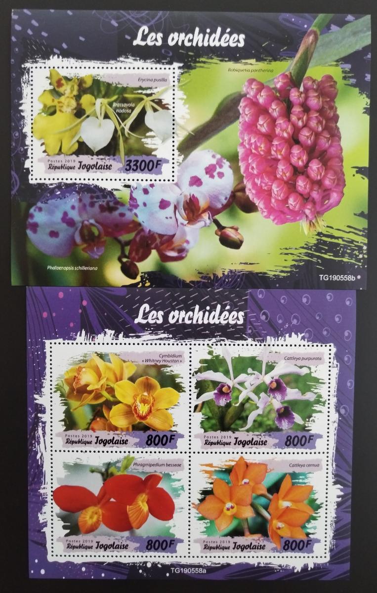 Togo 2019 Flora a orchideje, květiny