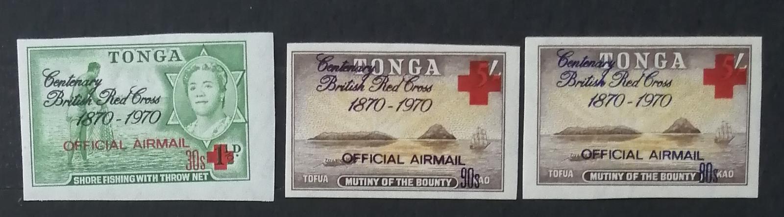 Tonga 1970 16€ 100 let Britského Červeného kříže - ÚŘEDNÍ