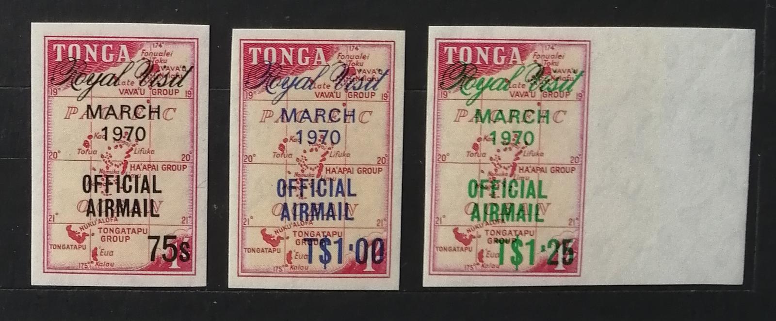 Tonga 1971 24€ Návštěva královny Alžběty II. - ÚŘEDNÍ