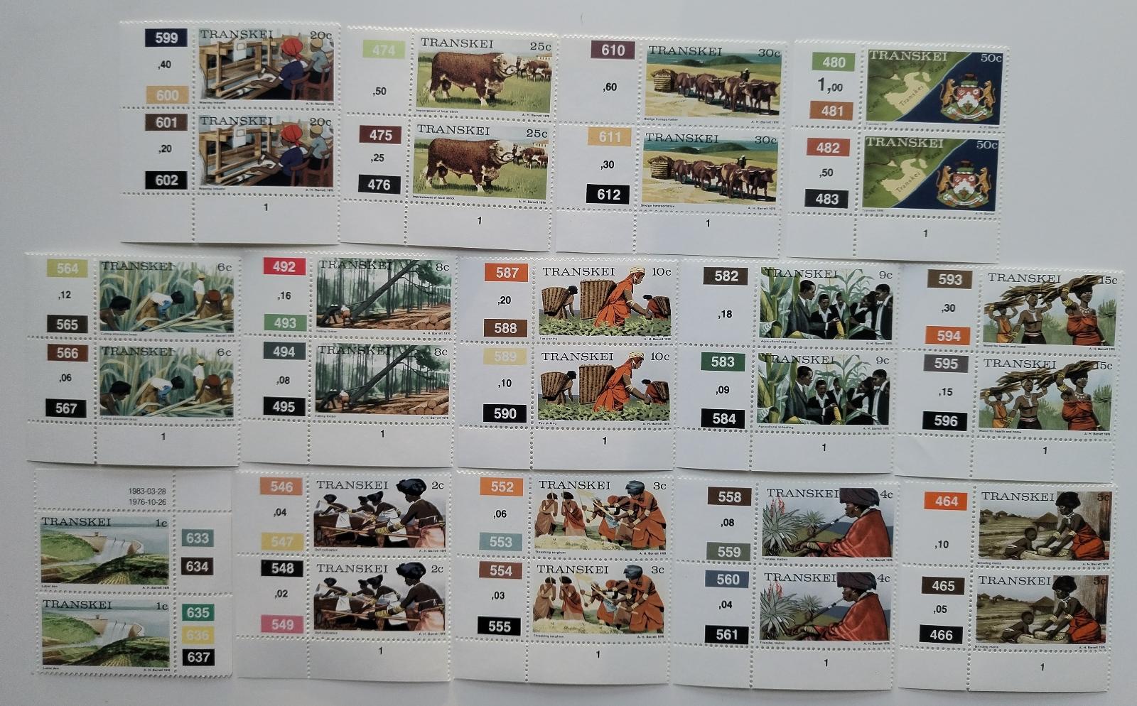 Transkei 1976 Definitiva národních výjevů a kultury P=14 PÁRY