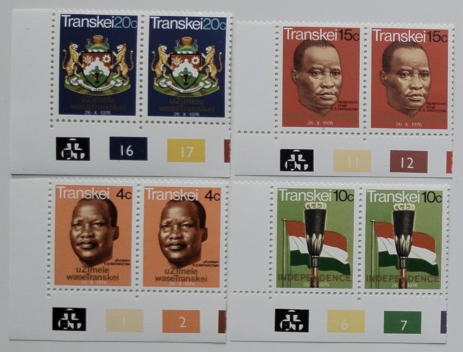 Transkei 1976 Vyhlášení nezávislosti, Státní symboly PÁRY
