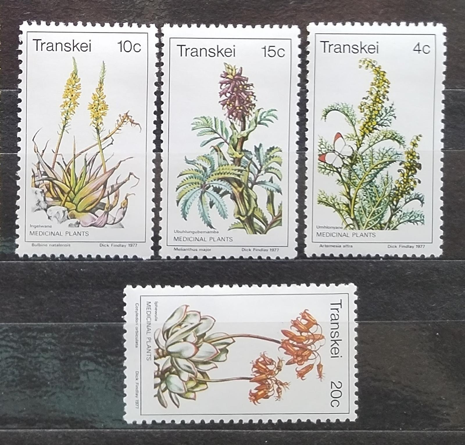 Transkei 1977 6€ Květiny a flora země, Léčivé rostliny