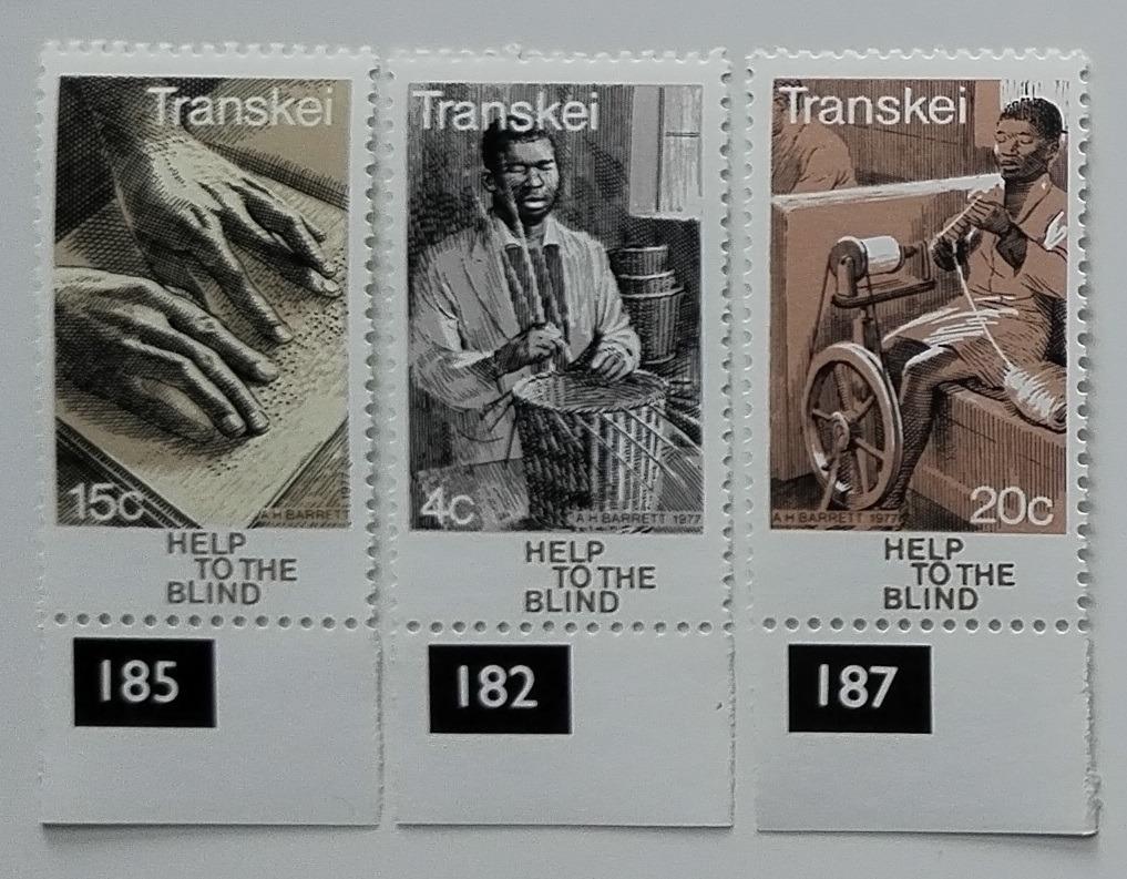 Transkei 1977 Pomoc slepým a nevidomým, Charita