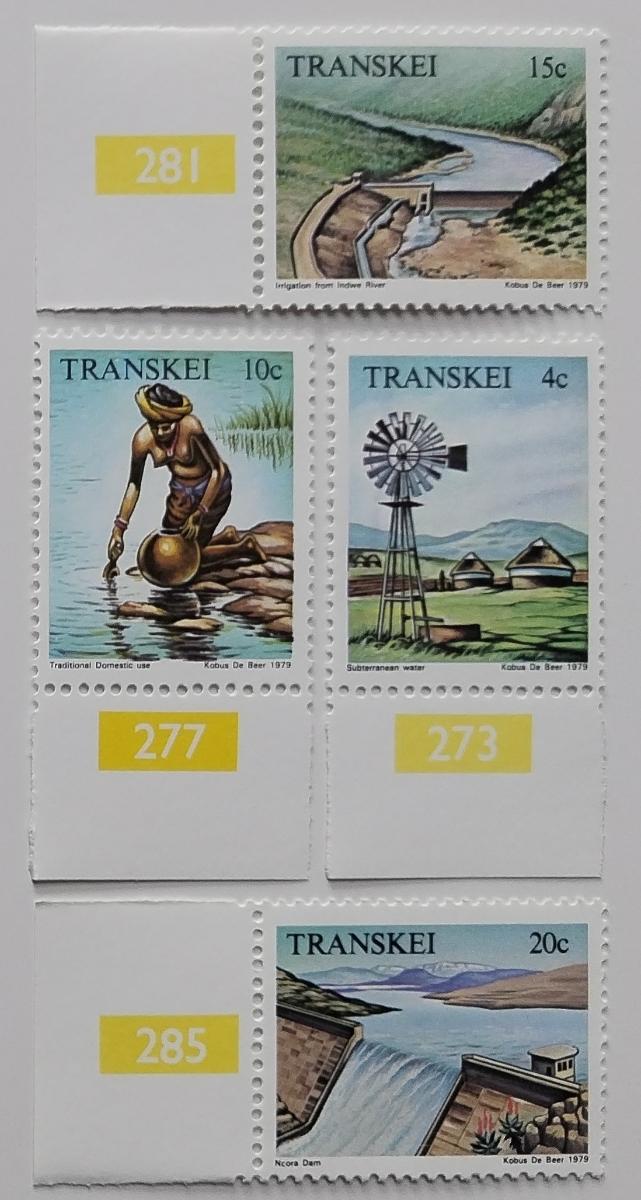 Transkei 1979 Voda a její zdroje v krajině, Přehrady