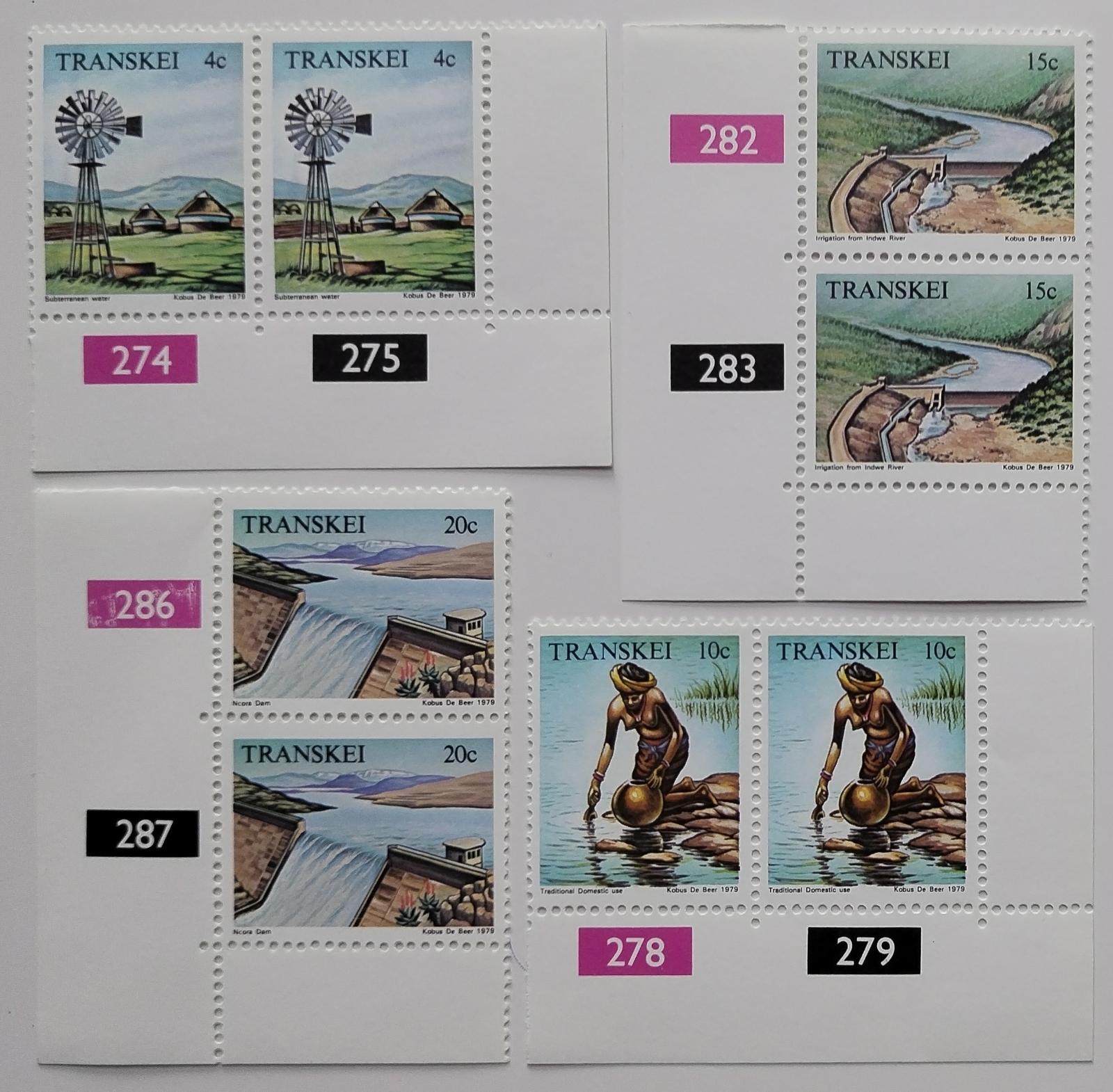 Transkei 1979 Voda a její zdroje v krajině, Přehrady PÁRY