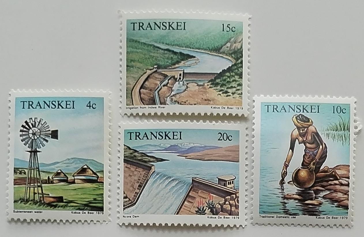 Transkei 1979 Vodní zdroje a přehrady