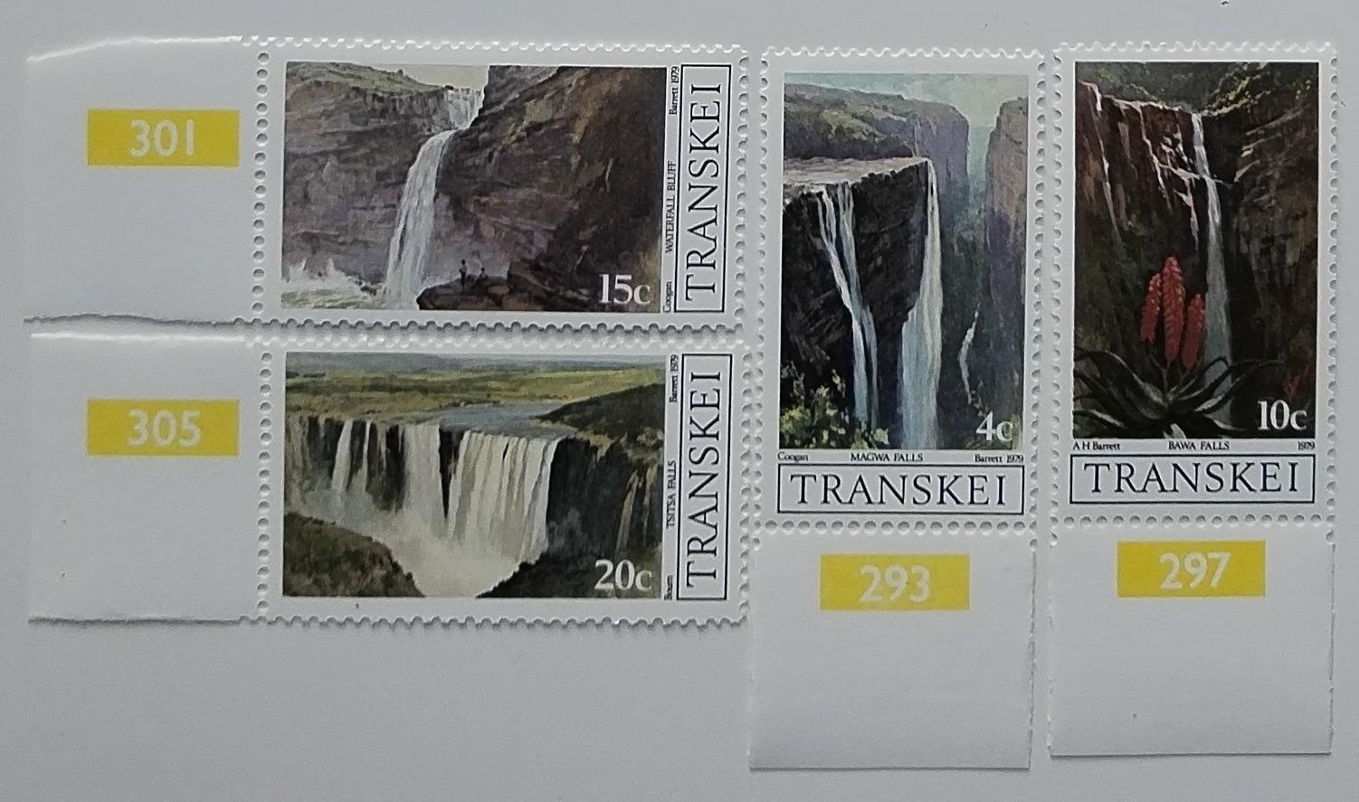 Transkei 1979 Vodopády a přírodní krásy země