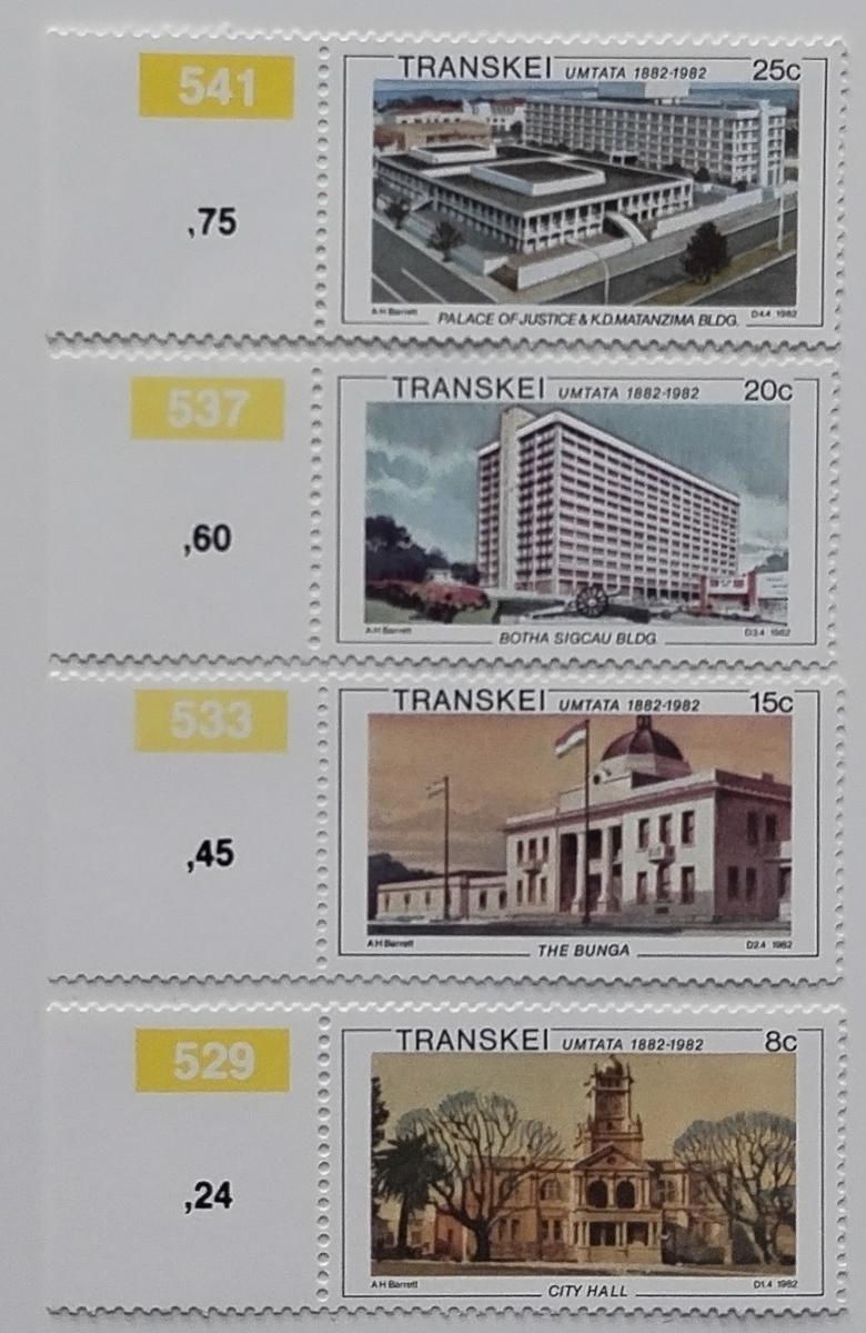 Transkei 1982 Výročí založení hlavního města, Budovy a stavby