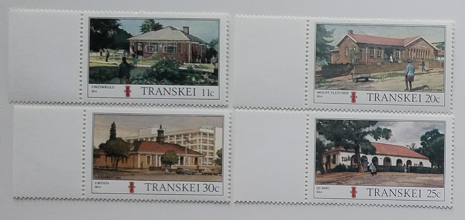 Transkei 1984 Poštovní úřady a stavby země, Pošty II.