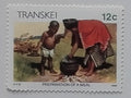 Transkei 1985 Dotisk definitivy kmenové kultury