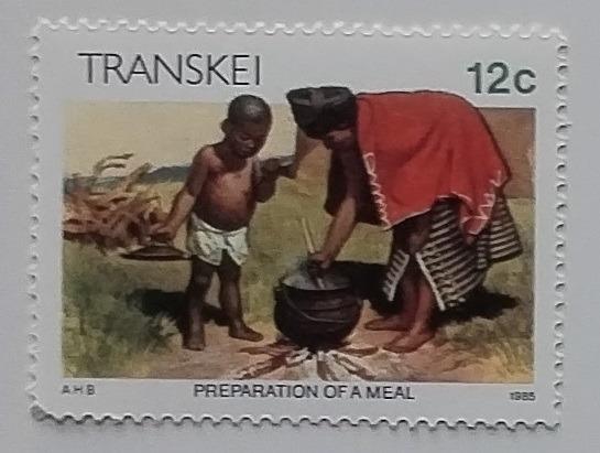 Transkei 1985 Dotisk definitivy kmenové kultury