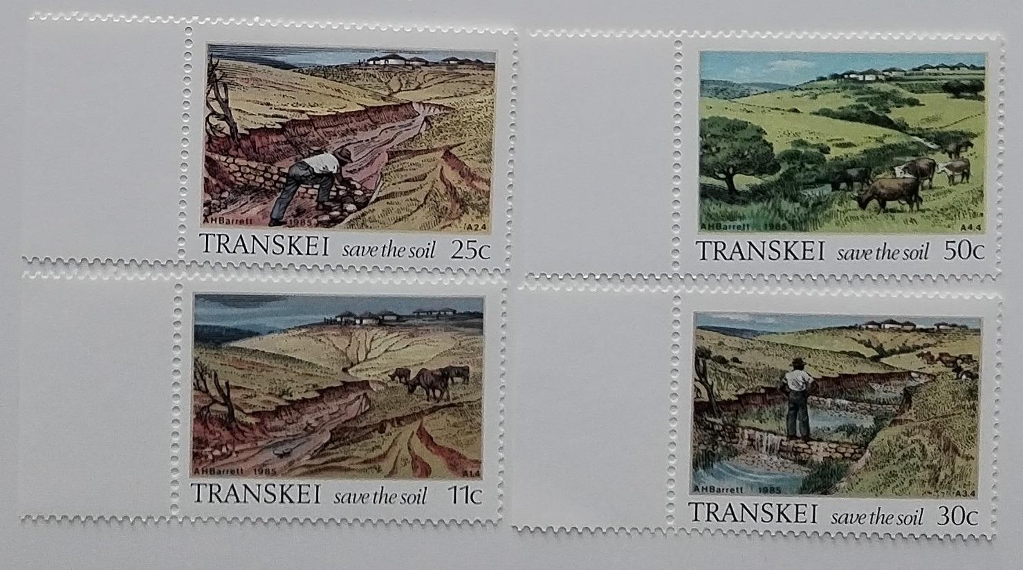 Transkei 1985 Půda a jeji ochrana, Krajinky