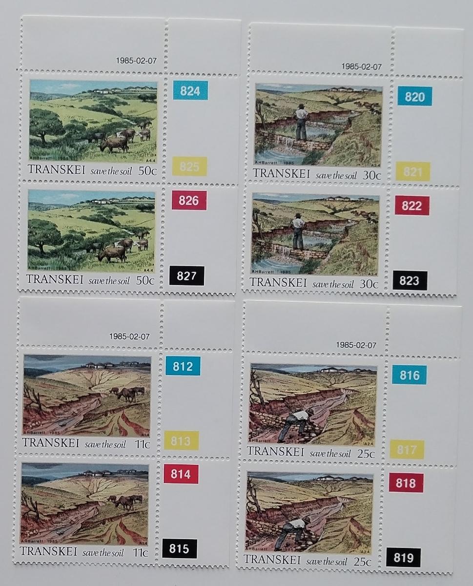 Transkei 1985 Půda a jeji ochrana, Krajinky PÁRY