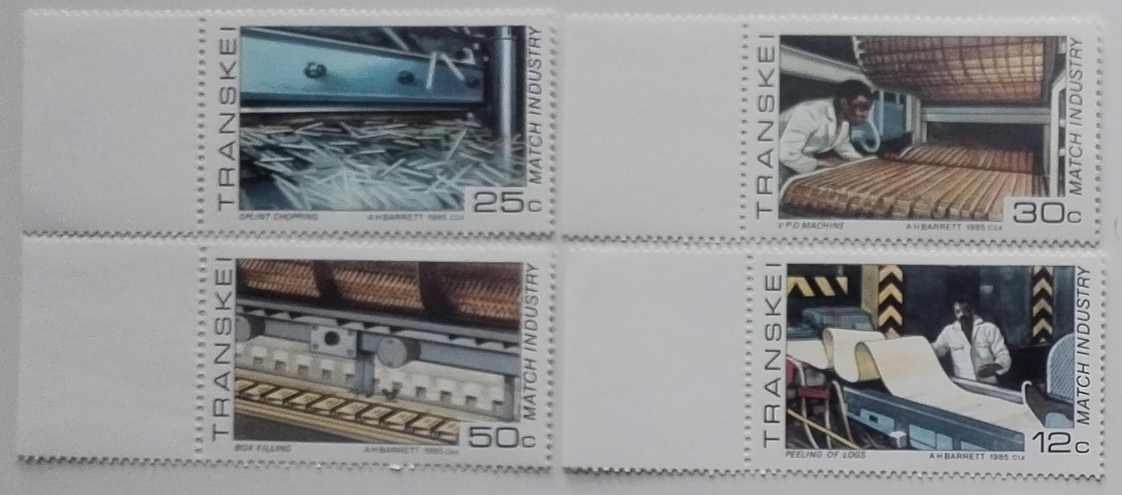 Transkei 1985 Výroba sirek, Sirkařství a průmysl