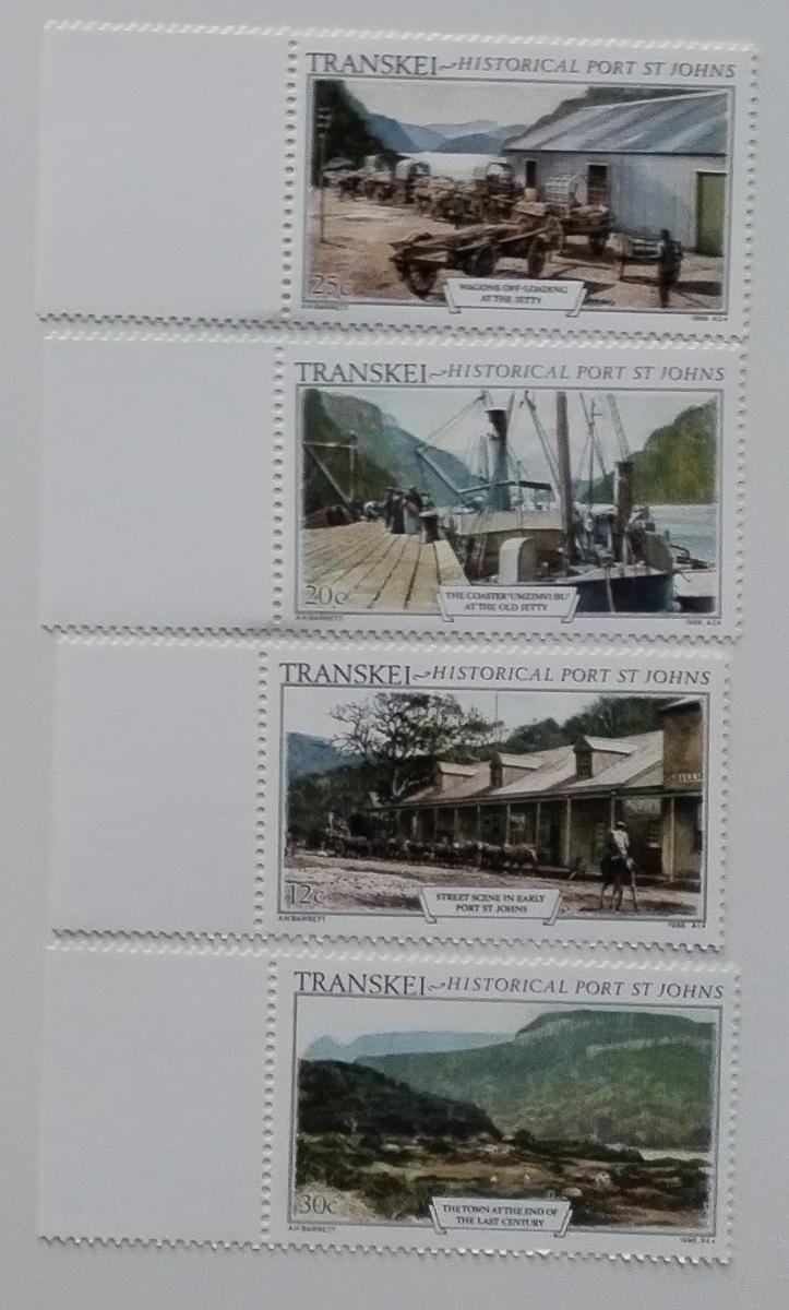 Transkei 1986 Port John a historie země, Umění