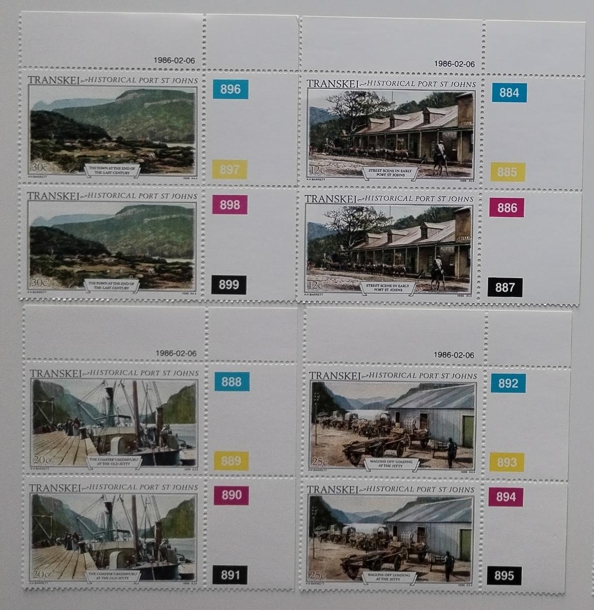 Transkei 1986 Port John a historie země, Umění PÁRY