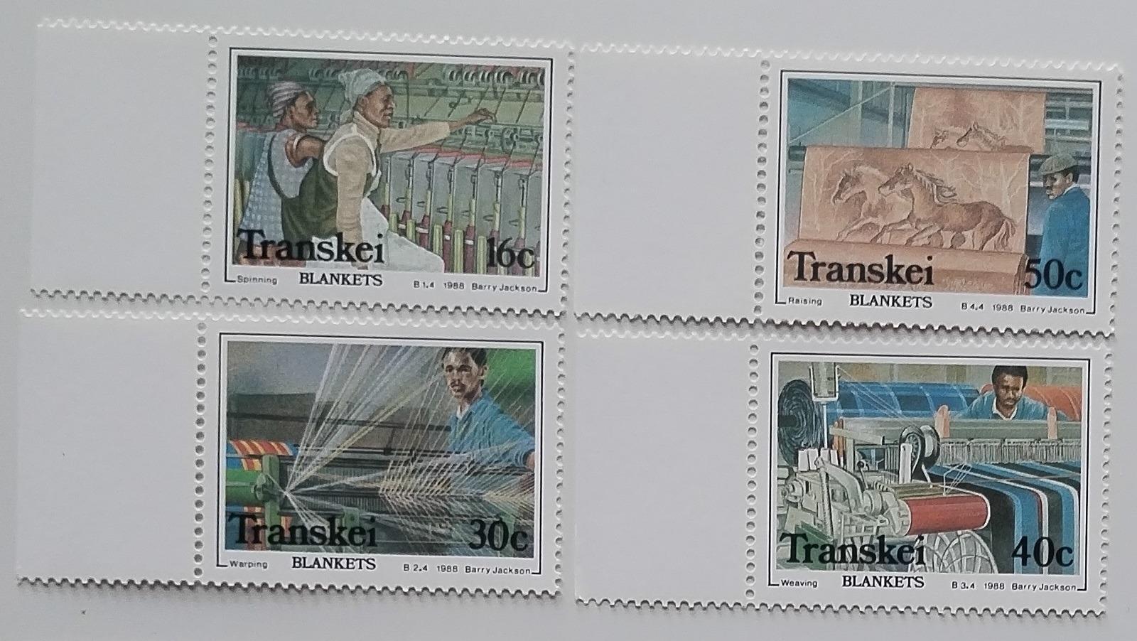Transkei 1988 Výroba dek a peřin, Průmysl země