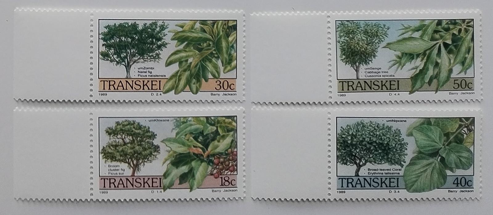 Transkei 1989 Stromy a flora Afriky