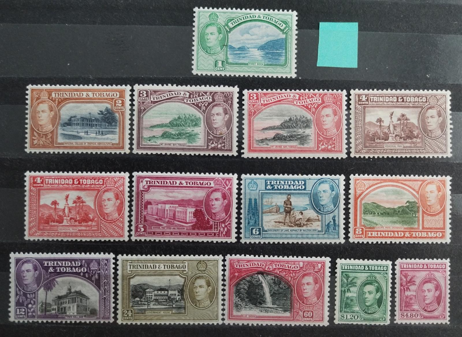 Trinidad a Tobago 1938 120£ Definitiva krále Jiřího VI.