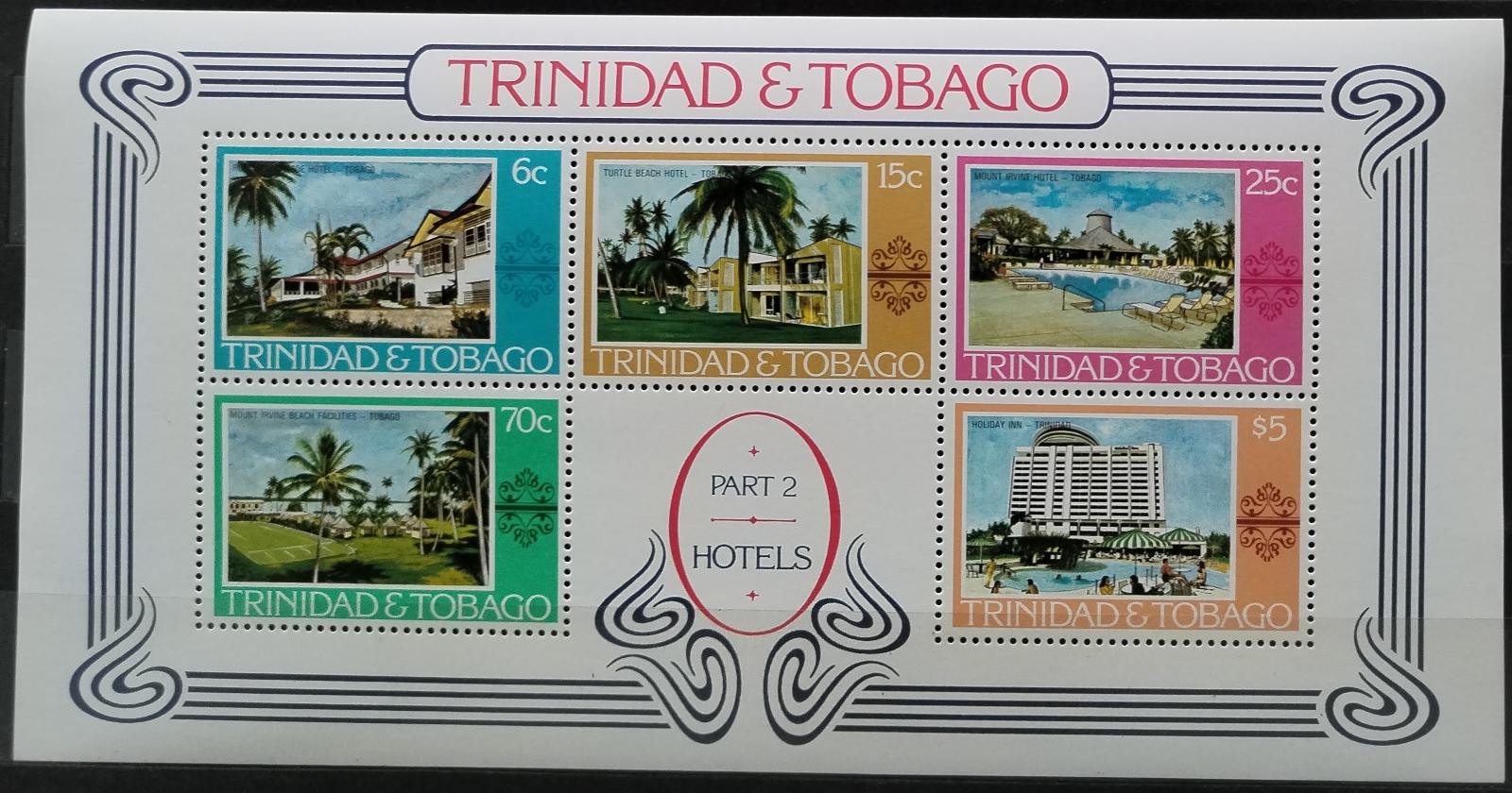 Trinidad & Tobago 1978 Definitiva v aršíku: Část druhá, Hotely