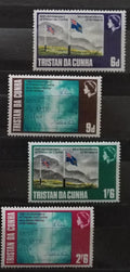 Tristan da Cunha 1968 Výročí ostrovní nezávislosti, Mapy