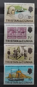 Tristan da Cunha 1971 Výročí Shackletonovy expedice, Lodě