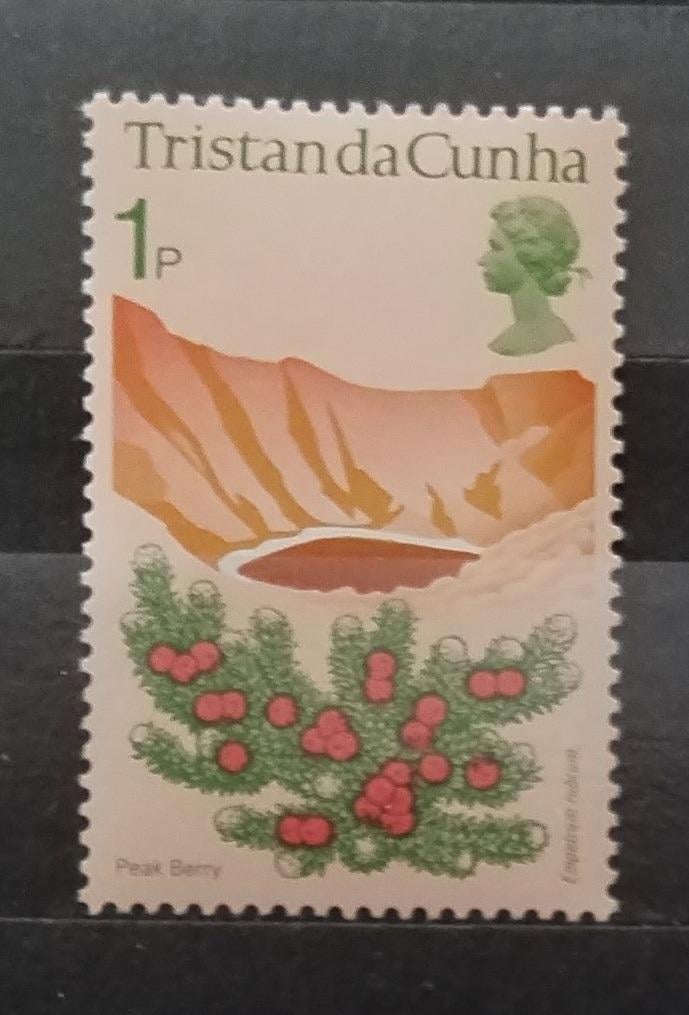 Tristan da Cunha 1972 Hodnota 1c, Inverted watermark