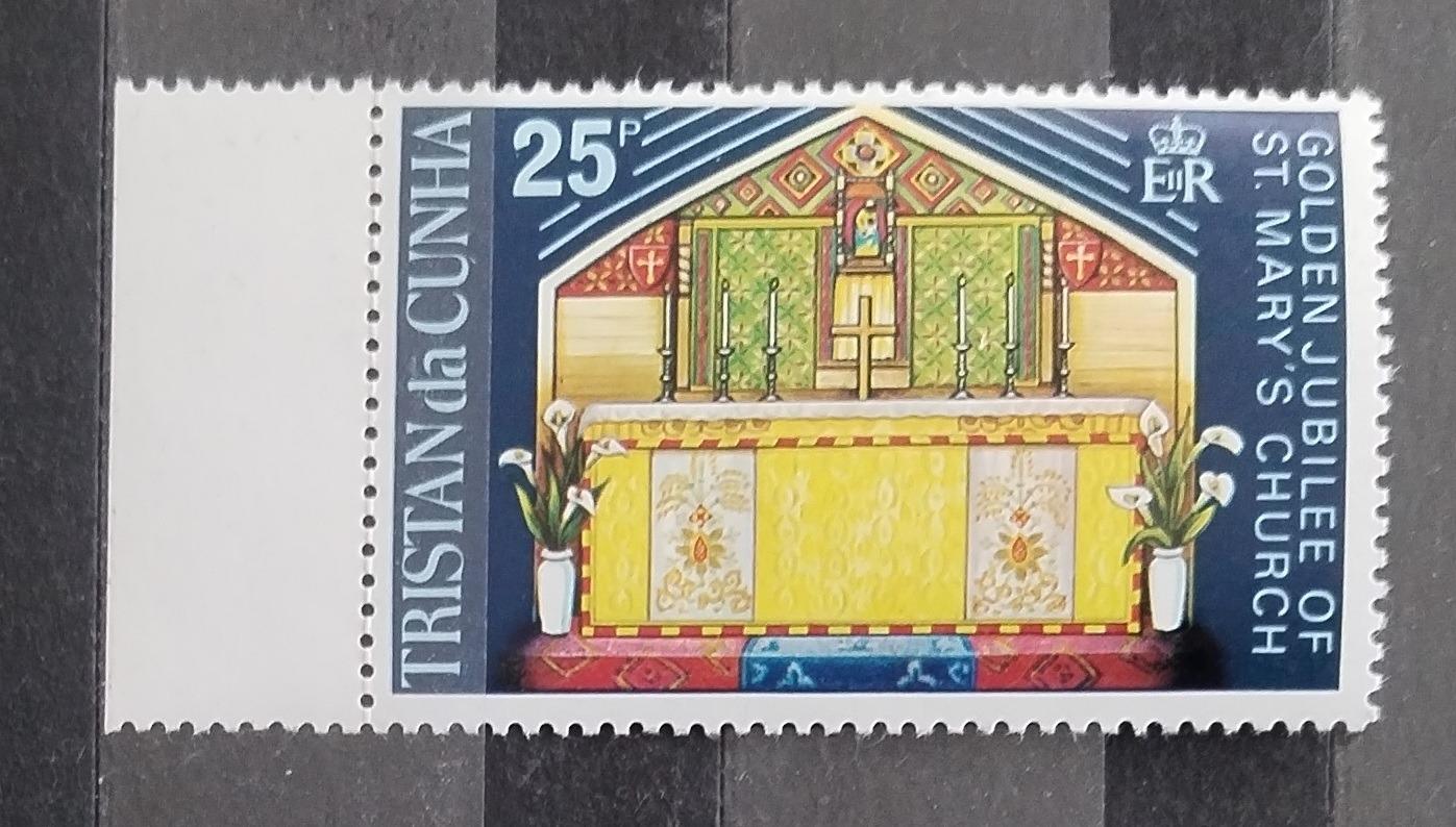 Tristan da Cunha 1973 Výročí ostrovního kostela