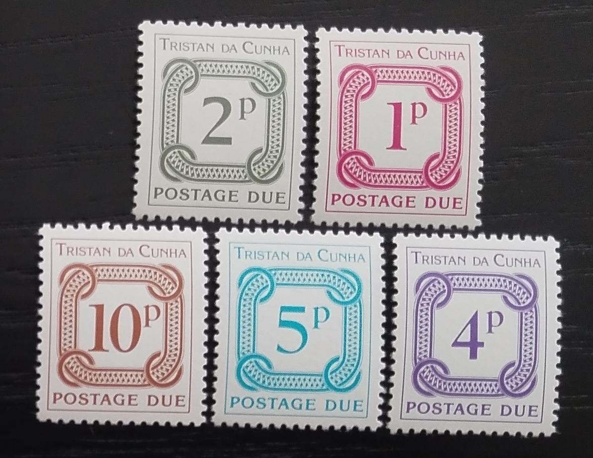 Tristan da Cunha 1976 Doplatní známky