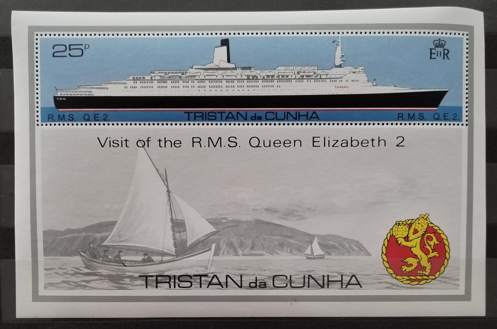 Tristan da Cunha 1979 Lodě a doprava, Královská loď